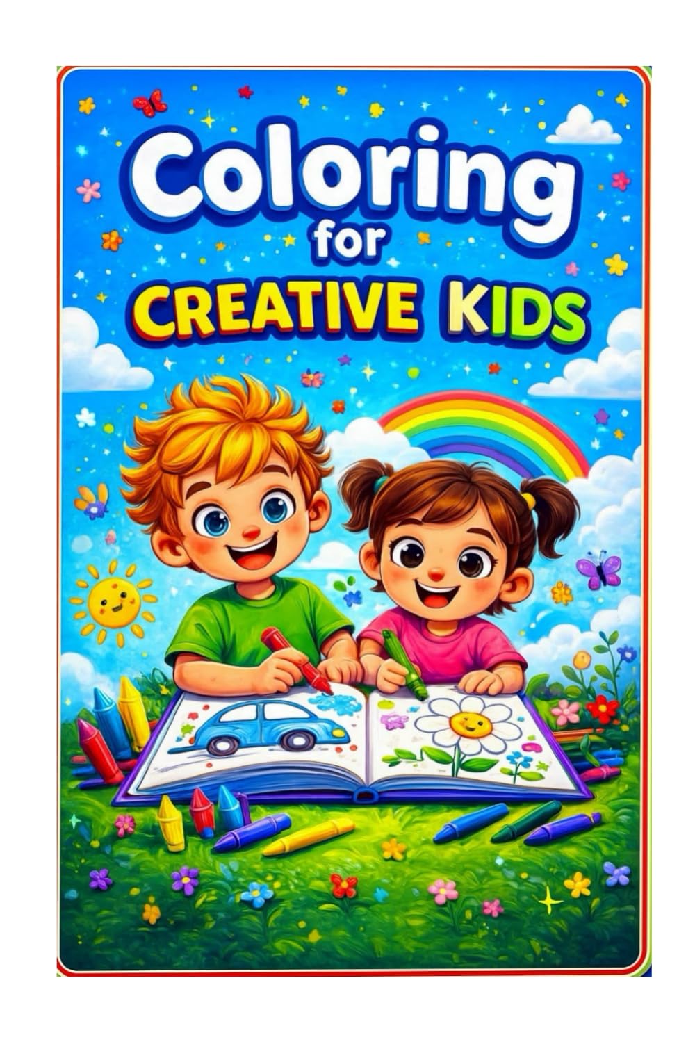 COLORING FOR CREATIVE KIDS: MY FIRST COLORING BOOK FUN AND EASY DRAWING FOR KIDS