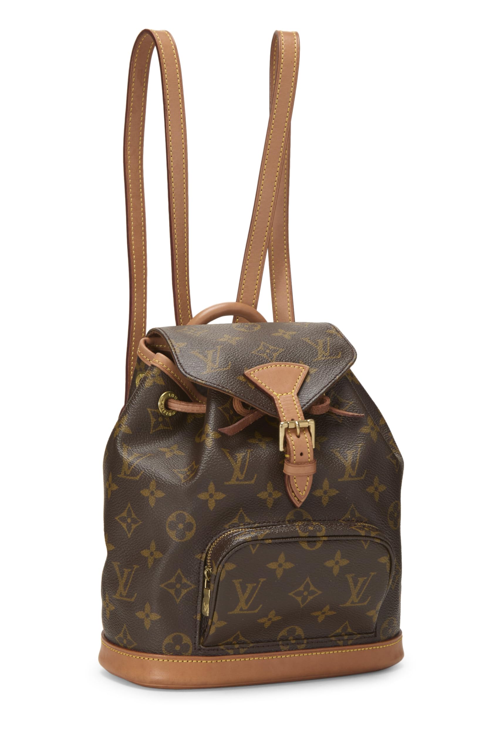 Louis Vuitton, Pre-Loved Monogram Canvas Montsouris PM, Brown