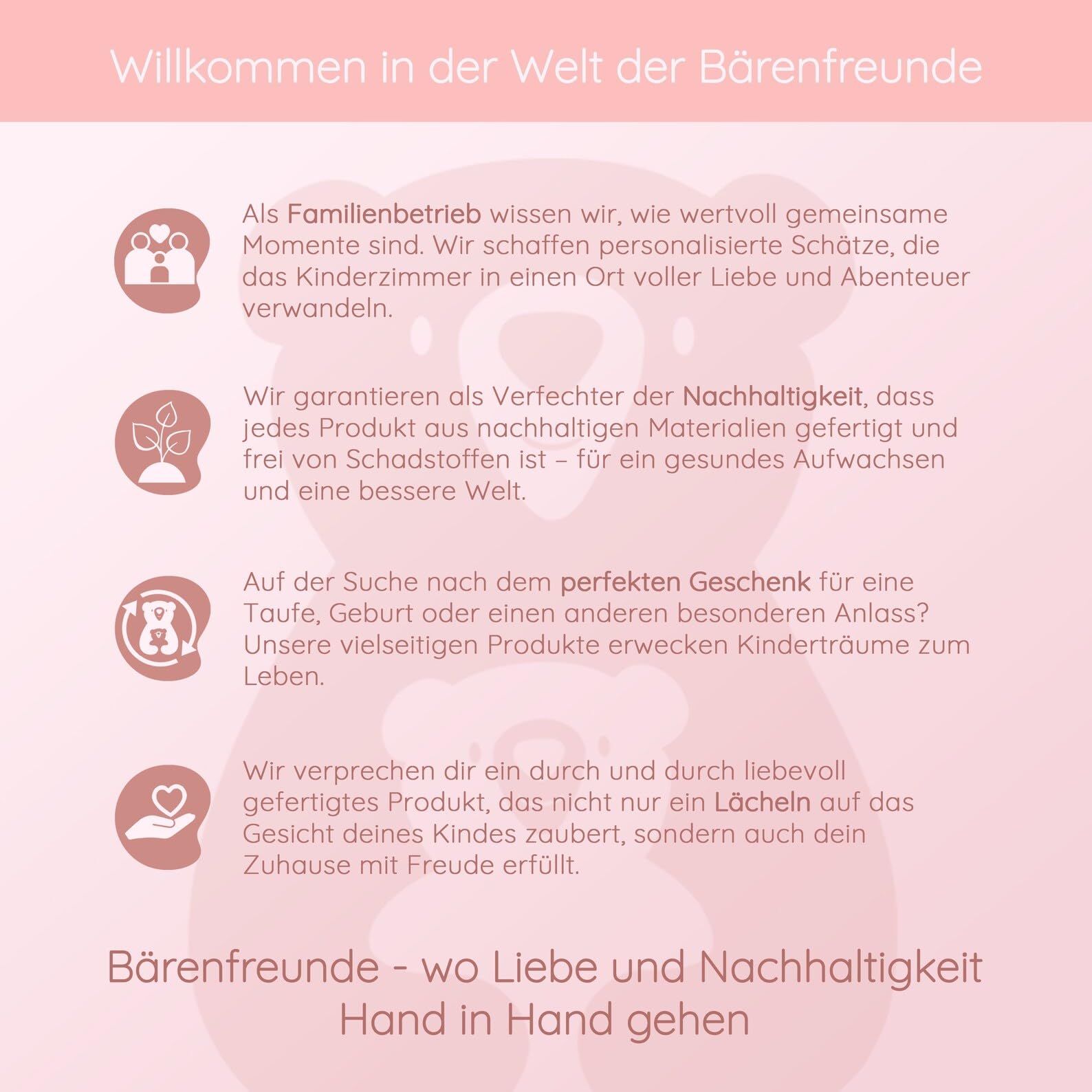 Bärenfreunde - Personalisierte Erinnerungsbox Baby mit Spezial-Druck - Individuelle Baby Erinnerungsbox - Erinnerungskiste aus Holz - Geschenk zur Geburt (M | Klappdeckel,Blumen Punkte)