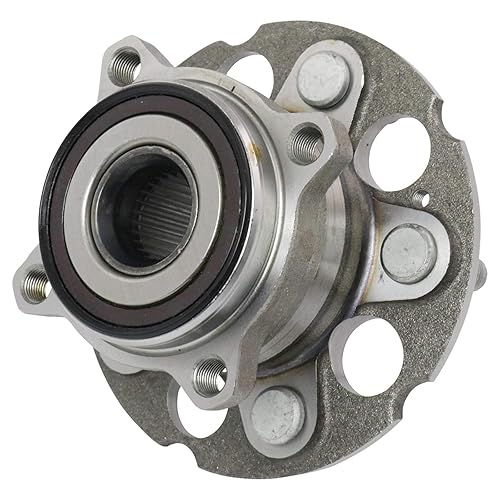 Miniatura 109 de TRQ Juego de 2 rodamientos de rueda delantera y conjunto de cubo compatible con Ford Mustang 2005-2007 2005-2014