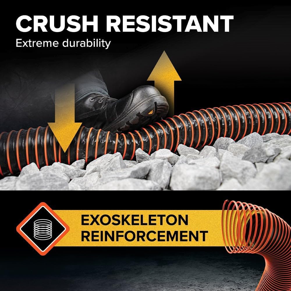 Camco RhinoEXTREME 15-Foot Camper/RV Sewer Hose Kit | Features TPE Technology for Abrasion Resistance and Crush Protection | Includes Pre-Attached Rhino Swivel Fittings (39861)