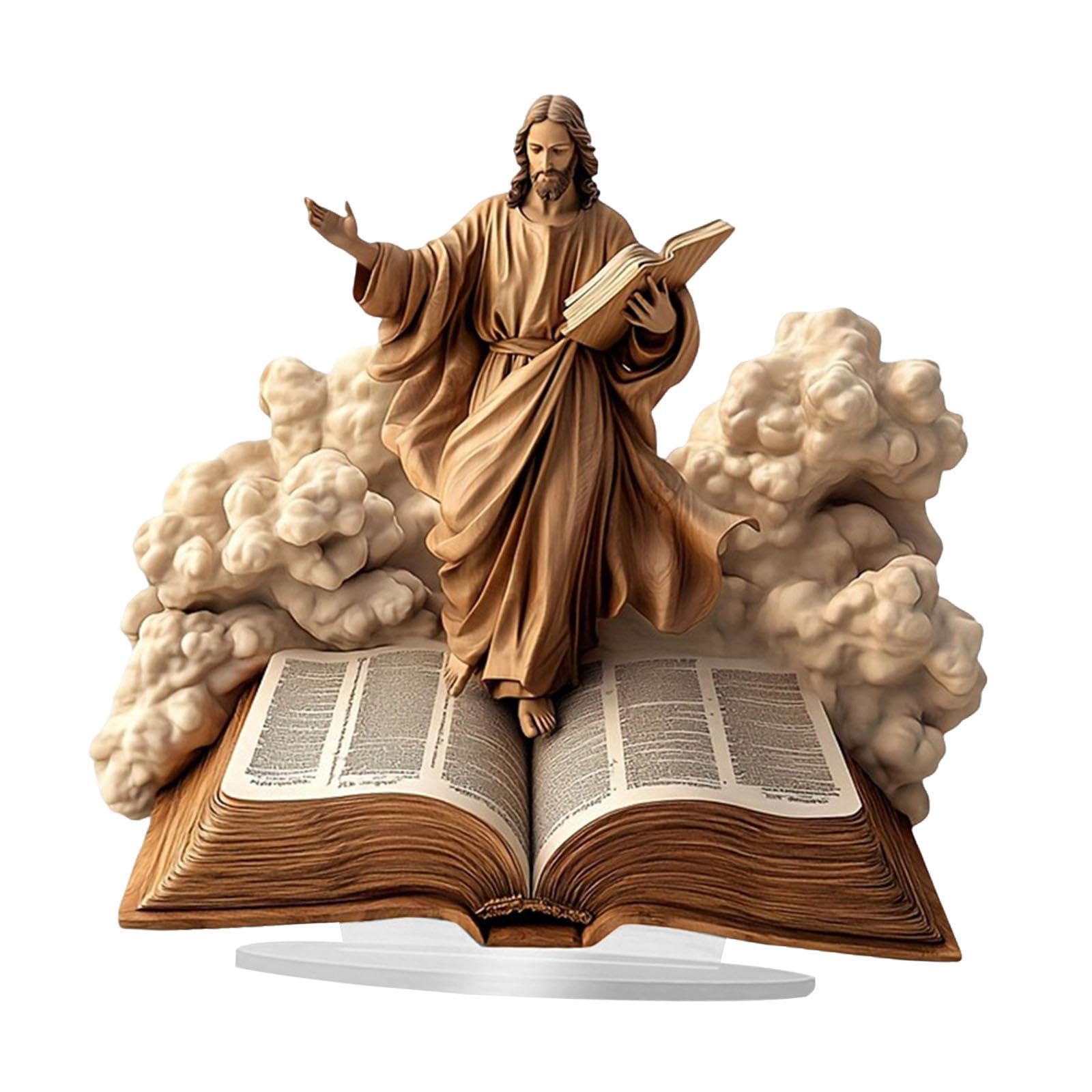 Statue de Jésus pour célébrer la Nativité et protéger votre foyer familial