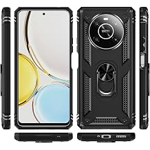 Case for Honor X30 5G ANY-AN00 Case Cover,Magnetic Car Mount Bracket Shell Case for Honor X9 Any-NX1 Any-LX1 Any-LX2 Any-LX3 Case Black