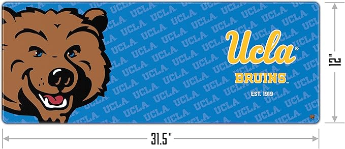 Alfombrilla YouTheFan NCAA UCLA Bruins Logo Series Desk Pad miniatura 2