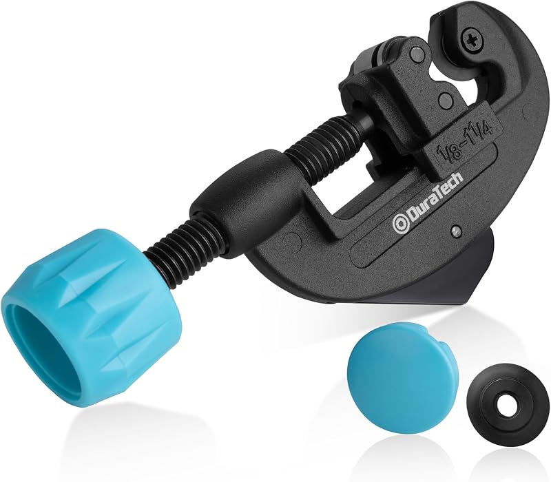 DURATECH Tubing Cutter, Cuts from 1/8" to 1-1/4" Outer Diameter