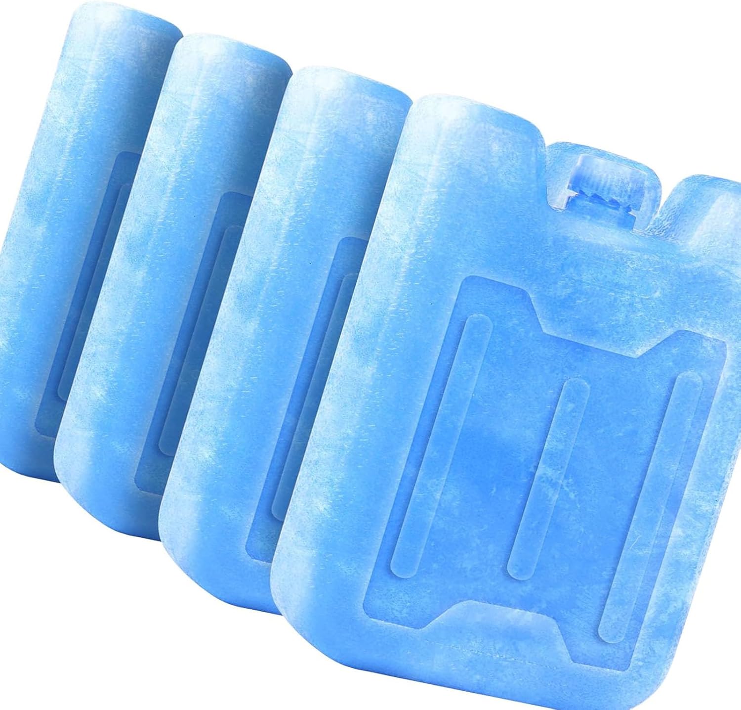 4/8 Pack Ice Packs for Lunch Boxes & Coolers, Slim Reusable Lunchbox Cooler for Women, Quick Freeze Space Saving Freezer Icepack, Long-Lasting Picnic Accessories Small Cold Pack, Travel Essentials