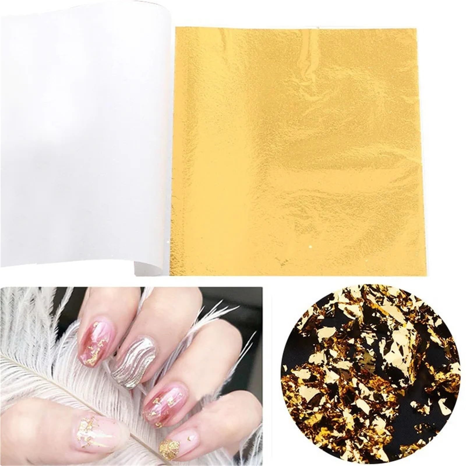 Gold-Silber-Folie, Blattgold