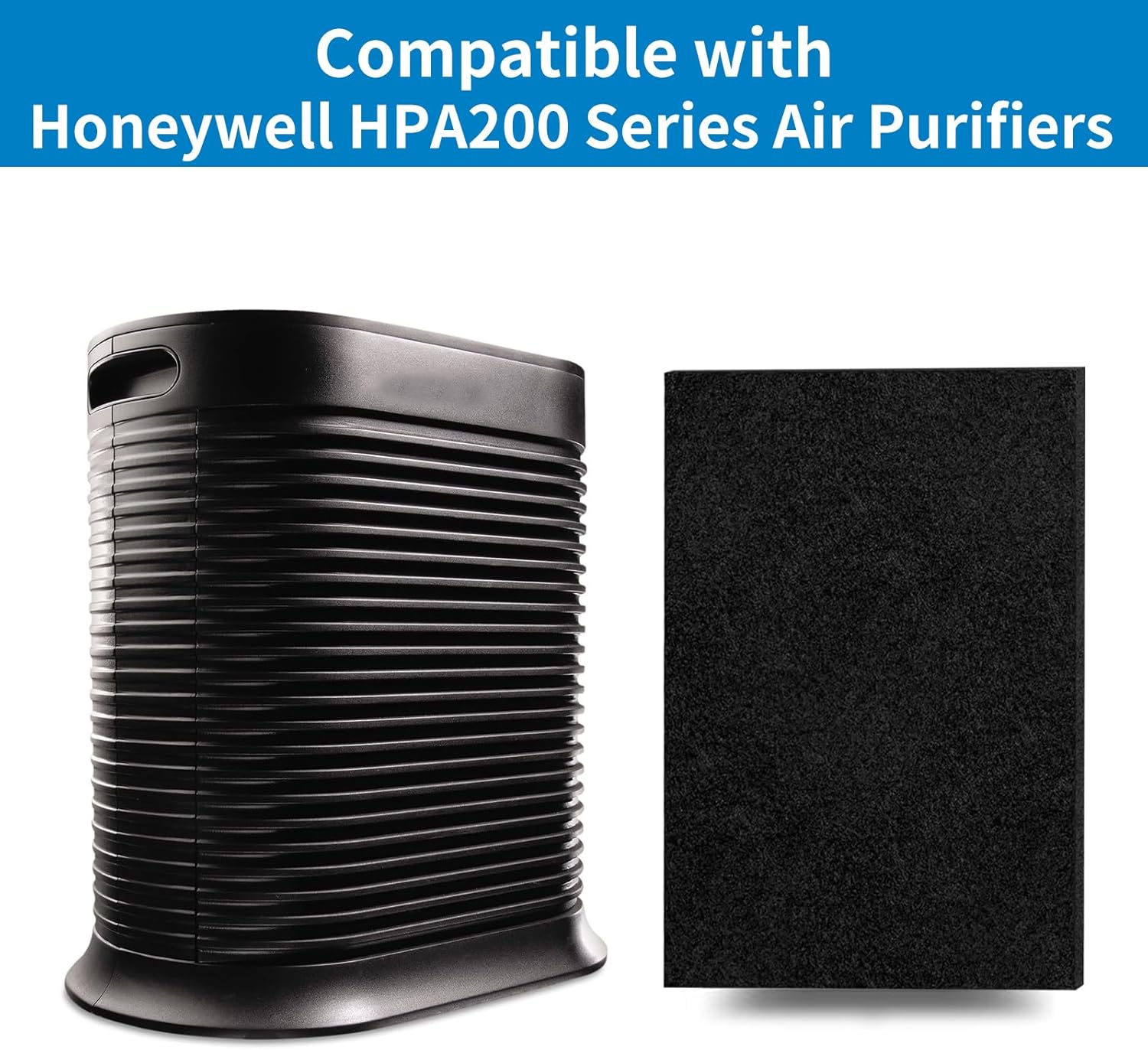 Pre-Filter A for Honeywell HPA200 and HPA5200 Series, Thickened and Work Like OEM, Replace Honeywell Air Purifier Filter Replacement A, Part# HRF-A200, 6 Pack
