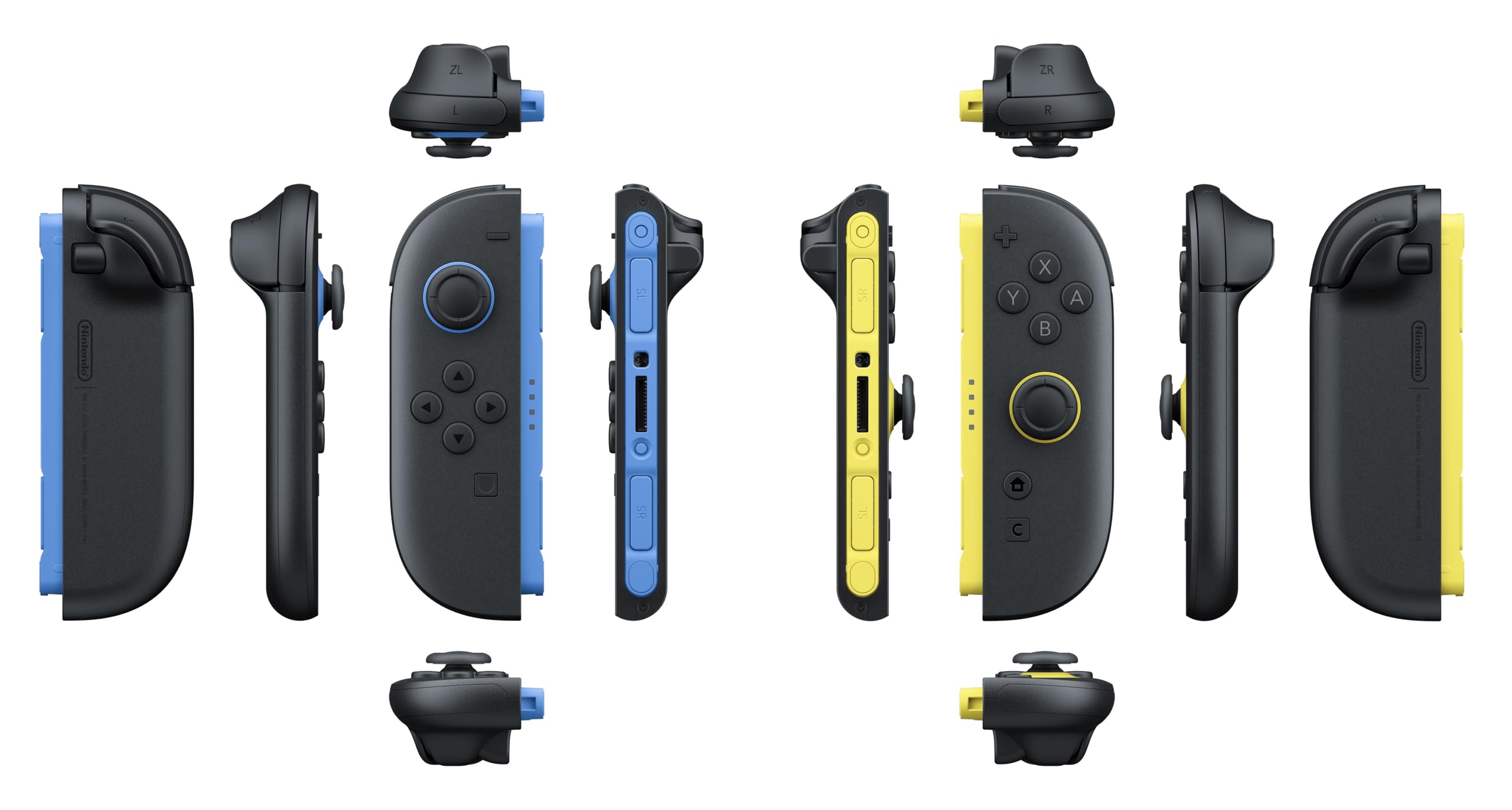 Nintendo Switch 青/黄 Joy-Con 本体　ジョイコン2セット Amazon.com: Joy-Con™ 2 (L)/(R) Blue/Light Yellow : Everything Else