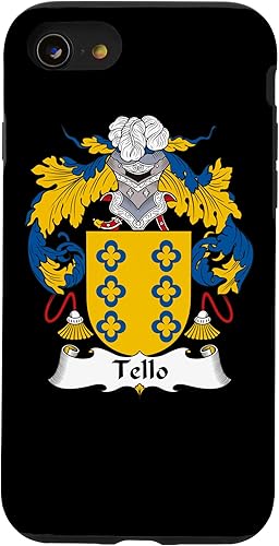 Miniatura 1 de iPhone SE (2020)  7  8 Tello Escudo de Armas - Funda con escudo familiar