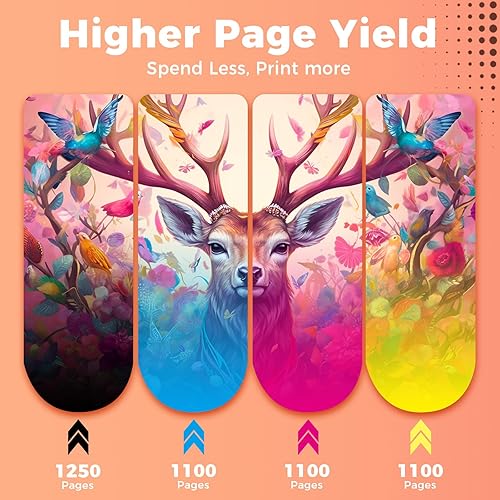 Miniatura 3 de Miss Deer Maxify 1200 Ink Cartridges, Compatible for Canon 1200XL PGI 1200 XL, High Yield Work with Maxify MB2720 MB2120 MB2020 MB2050 MB2320 MB2350