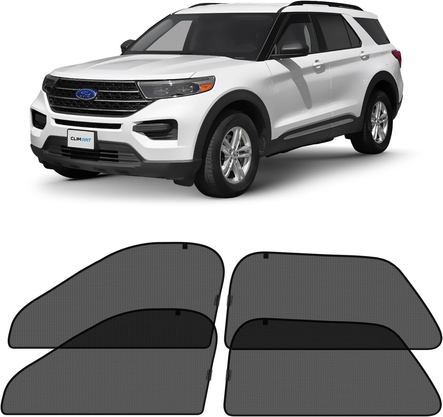 CLIM ART Car Window Sunshade for Ford Explorer