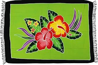 Sarong Sarong Sar80 - Toalla de playa, pareo, falda, color verde