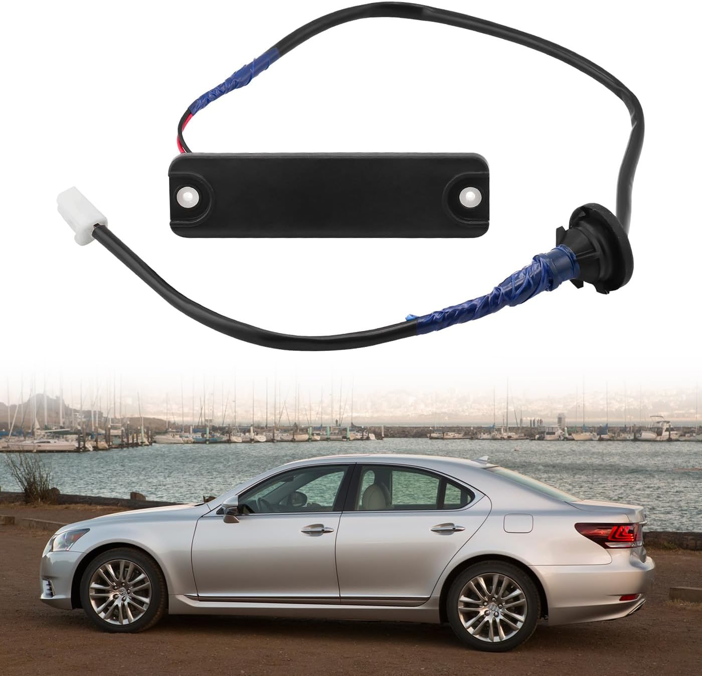 DEAL AUTO ELECTRIC PARTS Rear Trunk Liftgate Release Switch Button, Compatible with Toyota Sienna Scion tC Lexus RX330 RX330 GS300 GS430 RX400h RX330 GS350 GS450h LS460 GS460 LS600h, 84840-08010