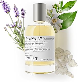 Twist Free No. 37 - Eau De Parfum Inspired by Libre, Long-Lasting Perfume For Women, Floral & Lavender, Vegan, Clean Ingredients, Fragrance - Spray 100 ml | 3.4 fl. oz.