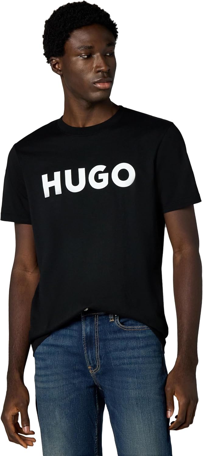 Hugo Mens Print Logo Short Sleeve T-Shirt