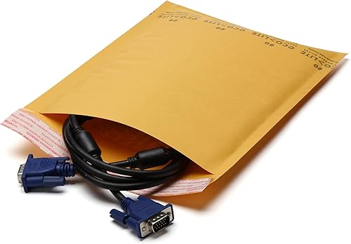 Miniatura 2 de Ecolite Kraft, sobres con burbujas #0, 6.5" x 9", 250 unidades