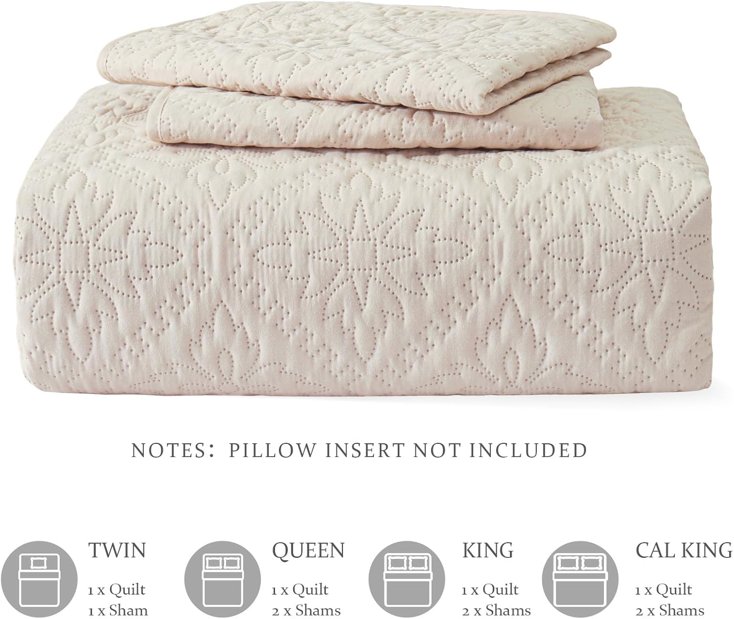 Exclusivo Mezcla Queen Quilt Bedding Set, Lightweight Soft Bedspreads Coverlets with 2 Pillow Shams, Modern Brich Beige Quilts Queen Full Size for All Seasons - Image 6
