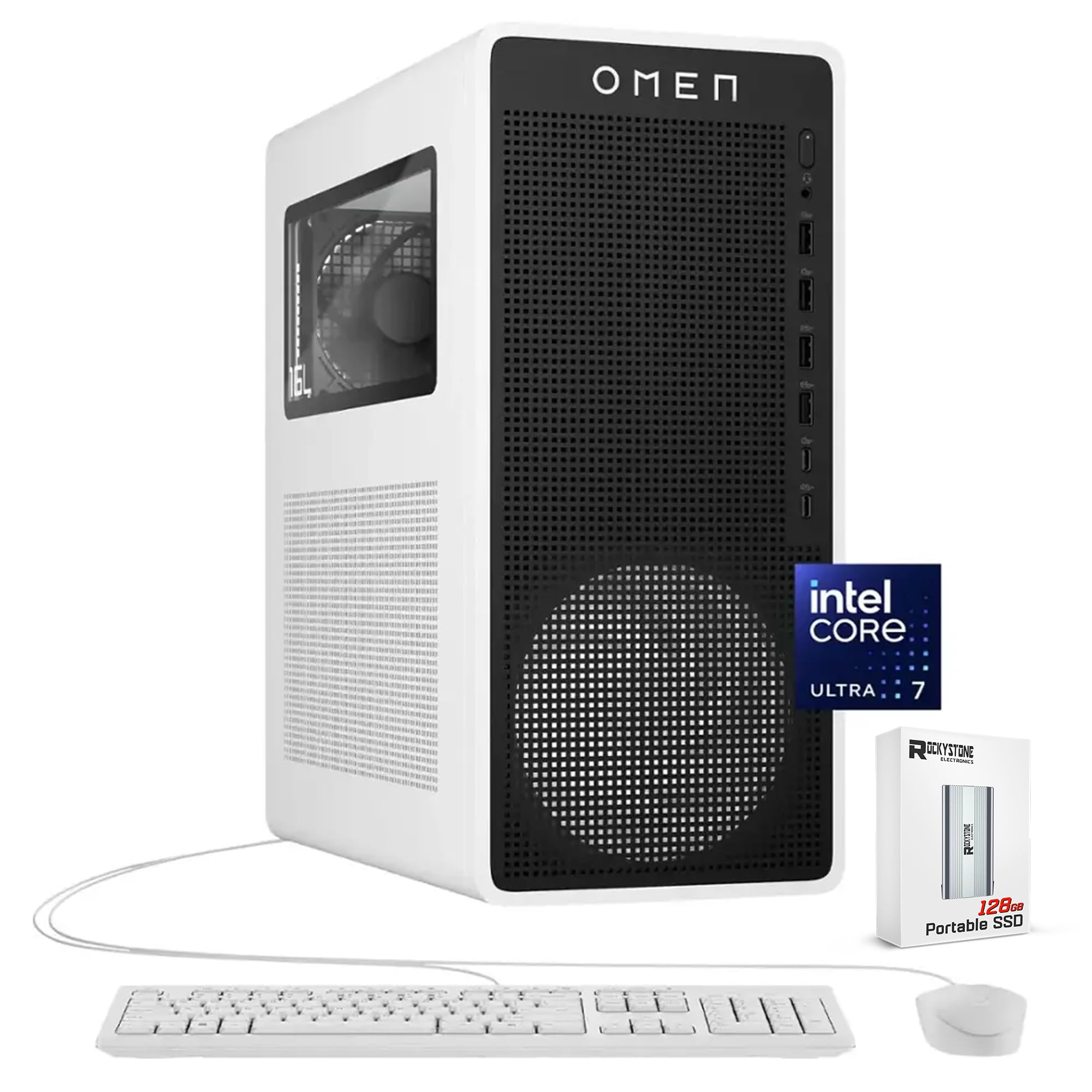 Amazon.com: HP OMEN 16L Gaming Desktop PC, Intel Ultra 7 265F