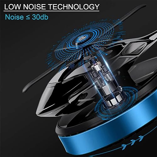 Vista 46 de Helicóptero Ambientadores de aire de coche Rotación Solar Ambientadores de coche Avión Car Perfume Oro