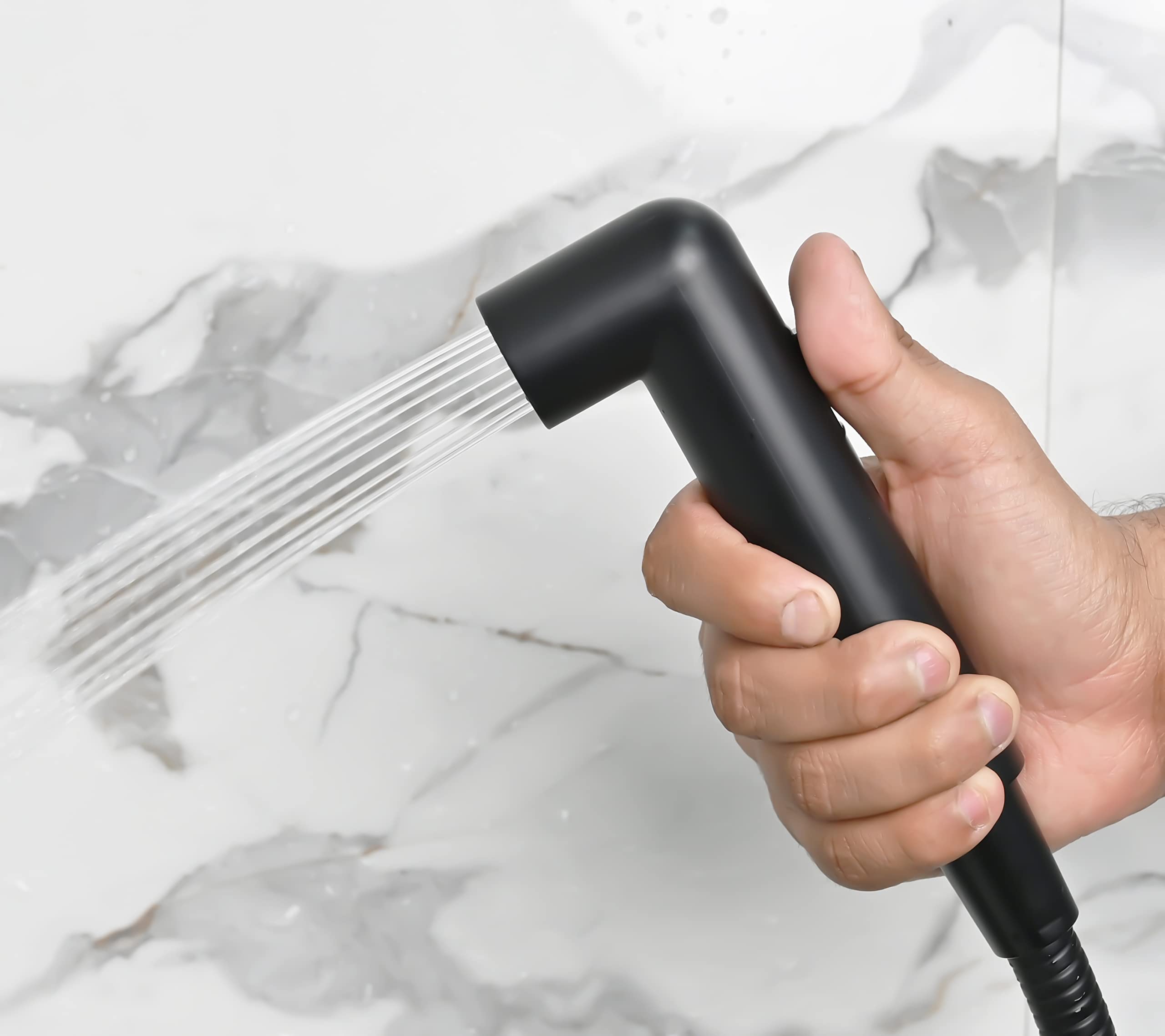 RESPITE ABS Magnetic Health Faucet with 1 Meter Hose Pipe