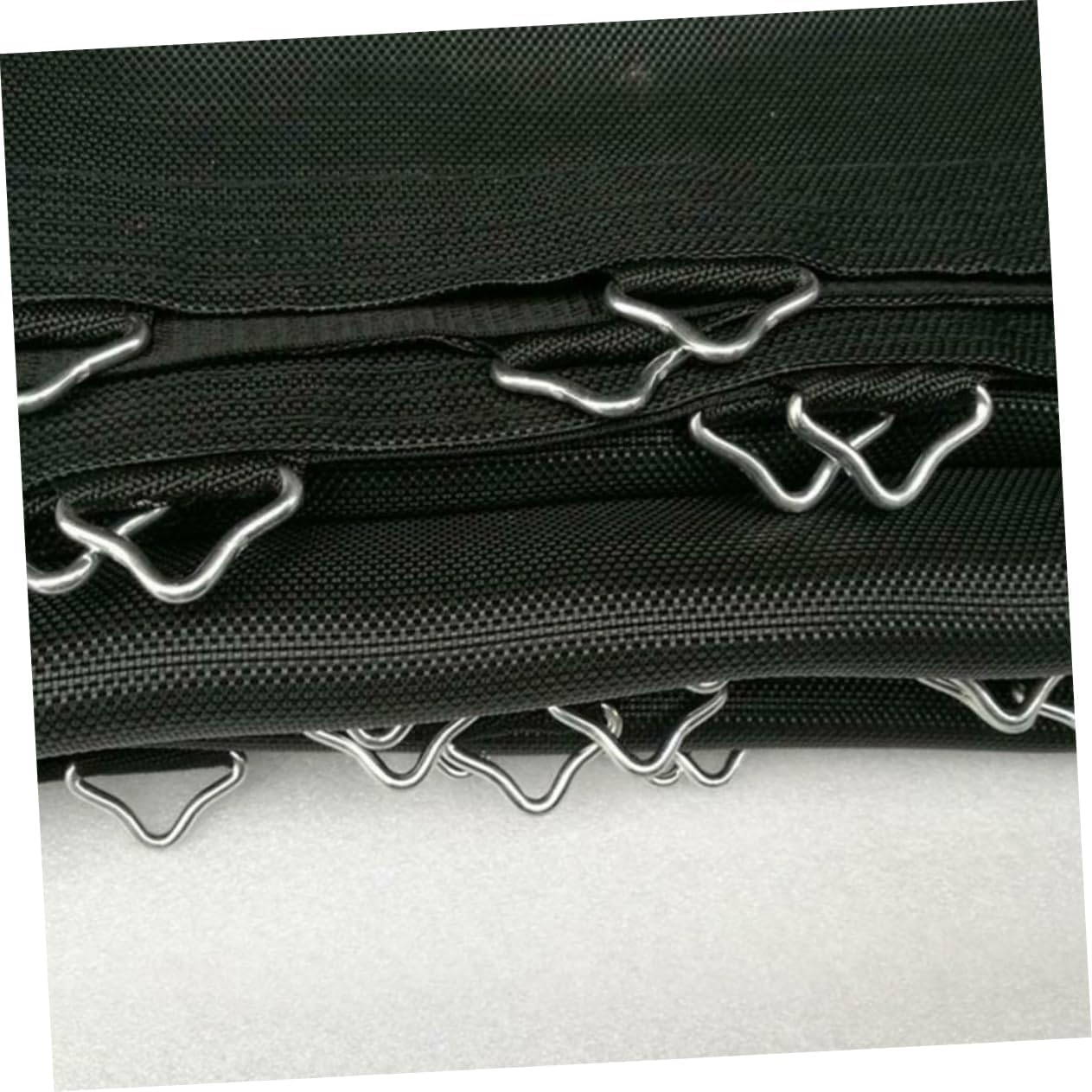 30pcs Portable Trampoline Replacement Parts Triangle Buckles Rings Sturdy Comfortable for Boys and Girls Plaything