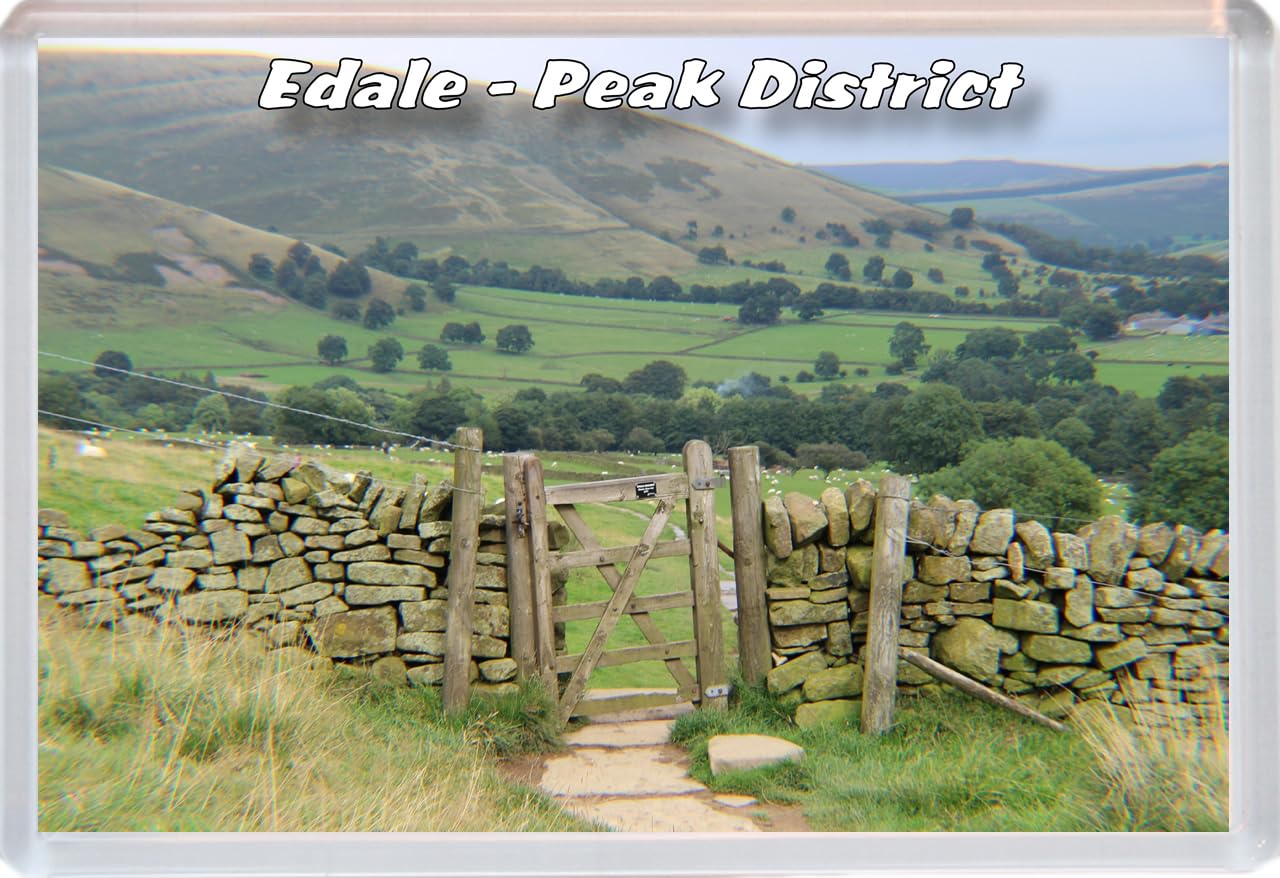 Baked Bean Store Multicolor Edale - Peak District - 96 X 67Mm Jumbo Fridge Magnet/Magnets Bbsfhm773