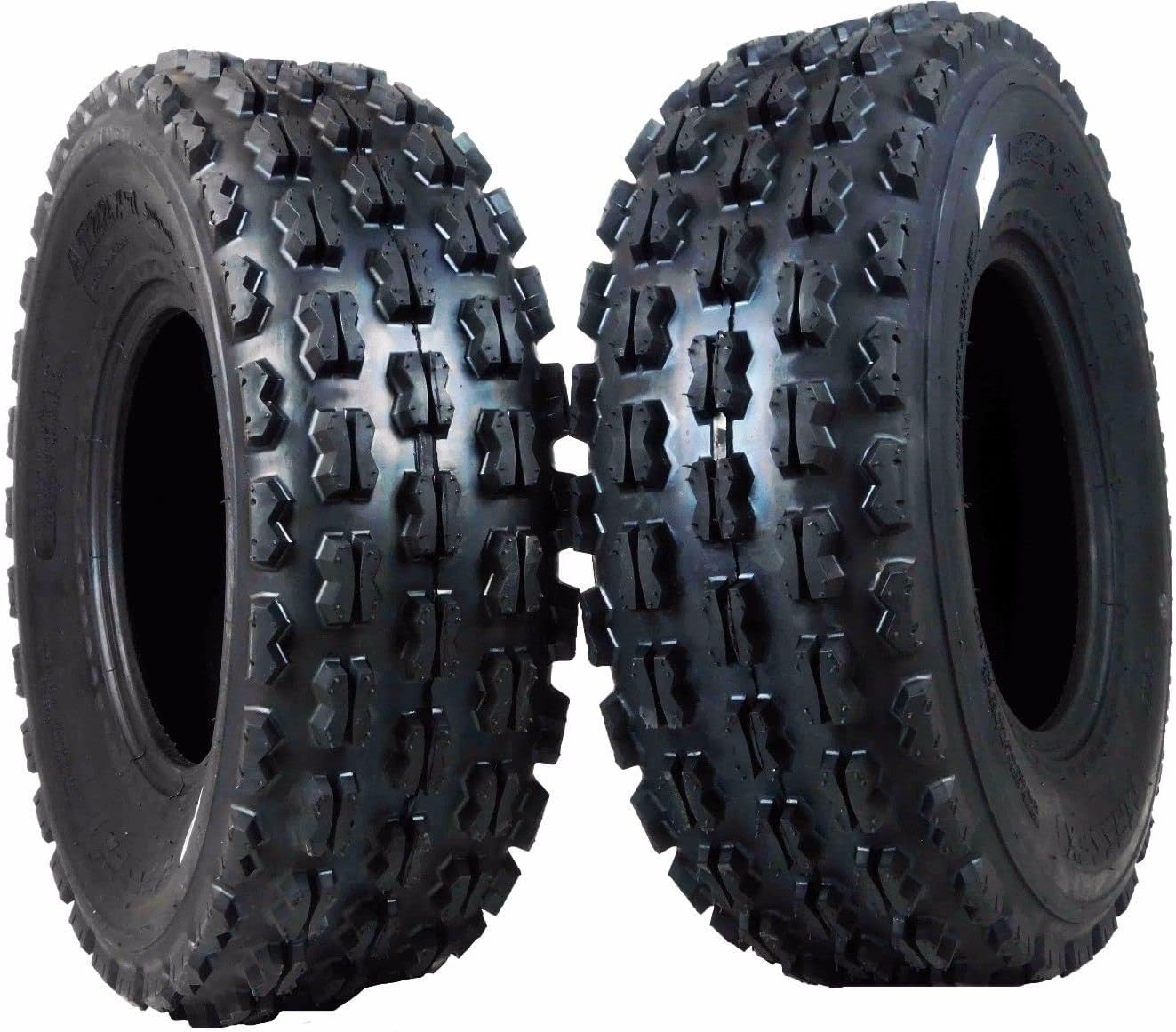 MASSFX Sport ATV Front Tires - 22x7-10, 4-Ply, 1/2" Tread Depth, All-Season, 2-Pack