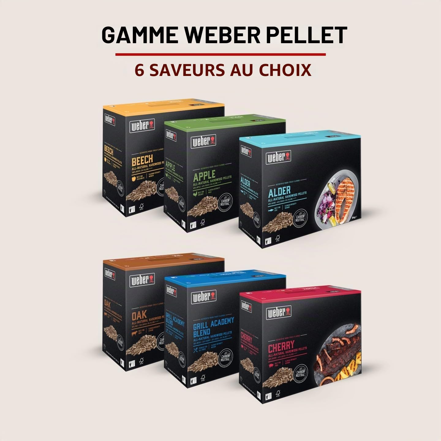 Sac de pellets FSC Grill Academy Blend Weber