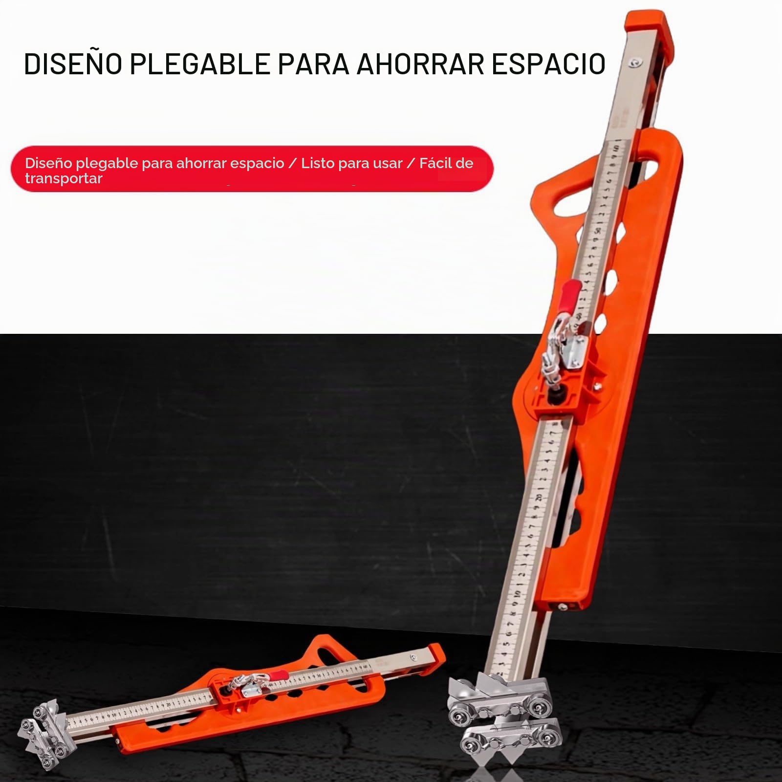 Cortador de Placas de Yeso,Herramienta de Corte de Paneles de Yeso Plegable,Cutter Pladur,con Doble Posicionamiento,Ancho de Corte Ajustable