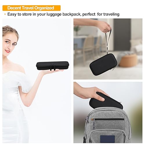 Miniatura 6 de Elonbo MYNT3D - Estuche de transporte para bolígrafo 3D de impresión profesional con pantalla OLED, bolsillo de malla adicional para filamento de