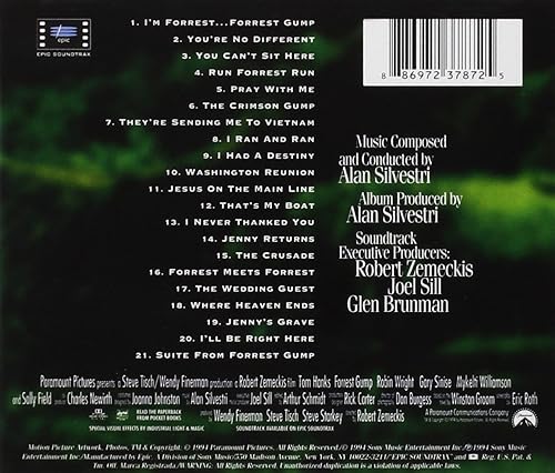 Miniatura 2 de Forrest Gump Score