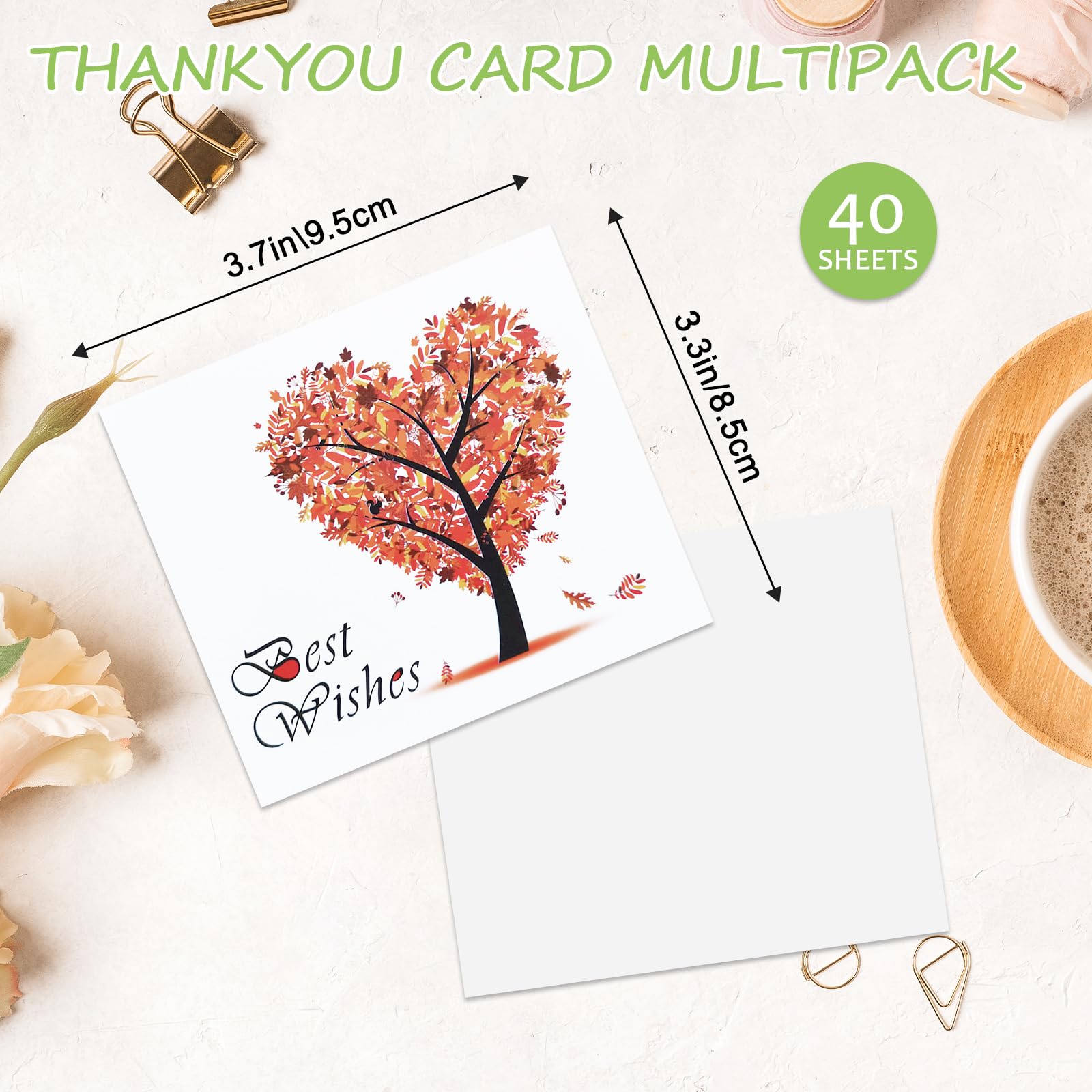 Biglietti Auguri Divertente 40 Pezzi Carte Regalo Buona Fortuna per Nuovo Lavoro Anniversario Matrimonio