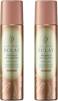 ヘアボーテ エクラ ダークブラウン セット ヘアボーテ エクラ ボタニカルエアカラーフォーム ダーク