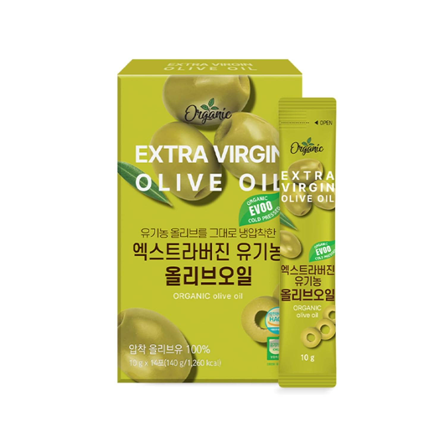Aceite de Oliva Extra Virgen Orgánico ChunhoNcare en Stick Pack