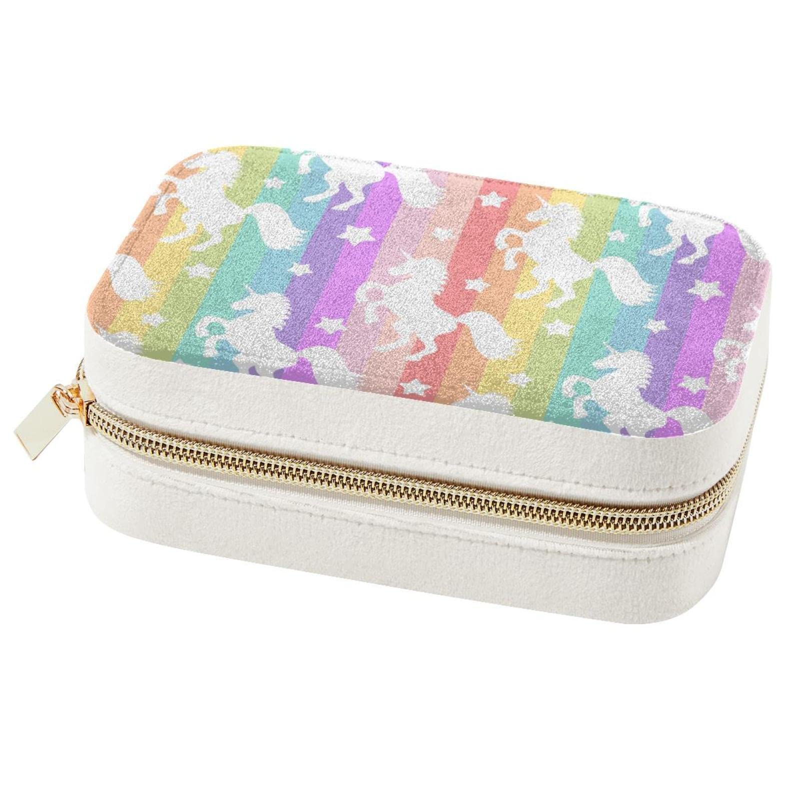 Boîte à bijoux portable licorne, cadeau idéal demoiselle d'honneur