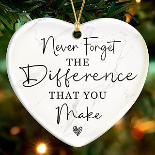 Thank You Gifts for Women Men,Appreciation Gift for Women-Gift for Coworker, Friend, Teacher, Boss, Employee - Car Hanging Decoration Ornament
