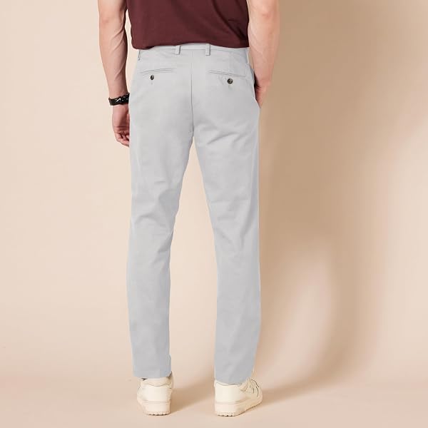 Amazon Essentials Men's Slim Fit Wrinkle-Resistant Flat-Front Work Chino Trousers - 2