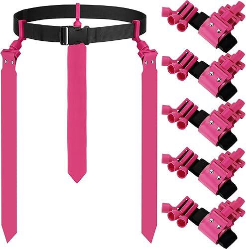 Vista 8 de Hungdao Cinturones y banderas de fútbol para 12 jugadores, cinturones de fútbol ajustables para niños, adolescentes, adultos, entrenamiento en Negro