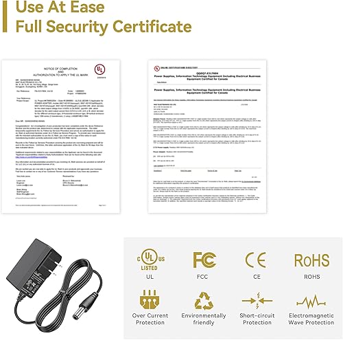 Miniatura 6 de Cargador de repuesto de 18 V con certificación UL para Sharper Image 2437599 1011666 1013002 1012667 1013983 1013985 Powerboost Percussion Deep