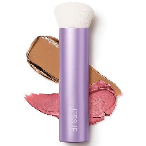 Miniatura 7 de Jessup Juego de regalo de maquillaje prémium para mujeres, adolescentes y niñas, caja de regalo de 11 piezas, cepillo Kabuki, esponja de maquillaje