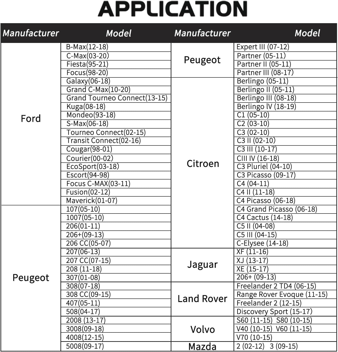 DPTOOL Engine Timing Kit Compatible with Ford Mazda Camshaft Flywheel Locking Tools 1.4 1.6 1.8 2.0 Di/TDCi/TDDi ECOBOOST 1.6 Ti-VCT 1.5/1.6 VVT 2.3L 2.5L Cam Holding Tool 303-1097 303-1550 303-1556 - Image 3