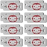 RUBY Monkey Magnets AS-SEEN-ON-TV, Cabinet and Drawer Magnet Sets, Fast and Easy Installation, Just Peel & Stick, Slim Design Fits Virtually Anywhere, 8 Sets