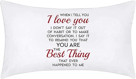 boyfriend pillow cover