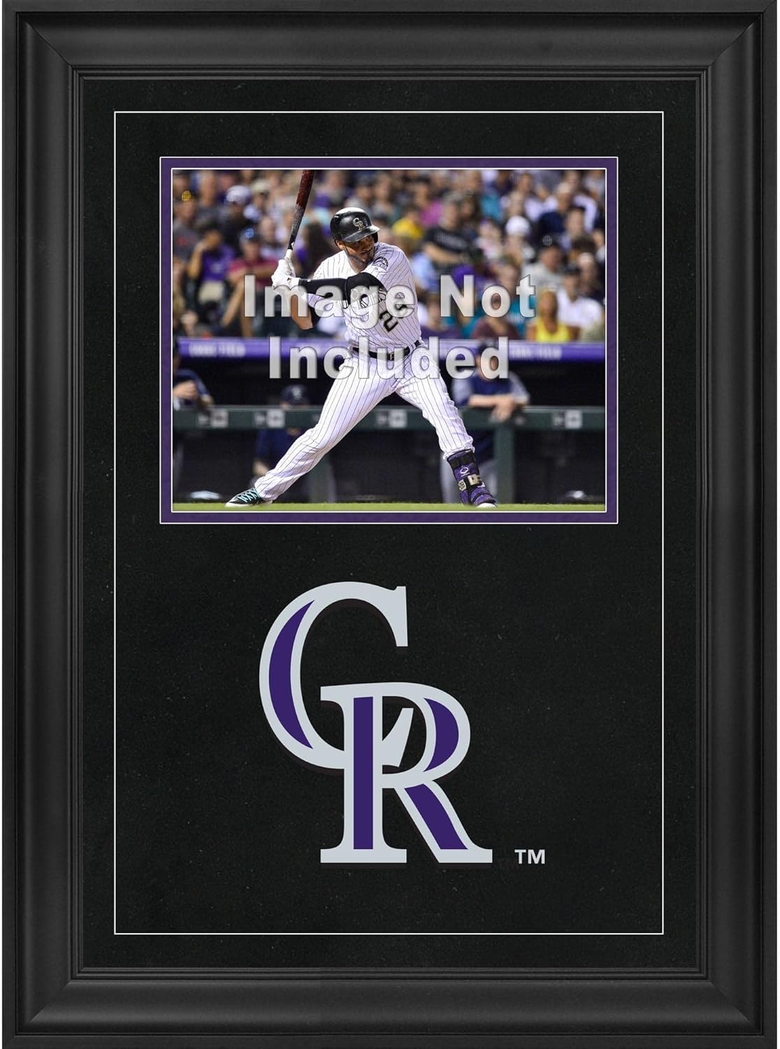 Colorado Rockies Deluxe 8" x 10" Horizontal Photograph Frame with Team Logo - Baseball Other Display Cases