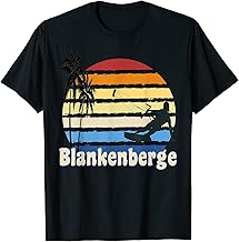 Blankenberge Flanders Belgium Kitesurfing Kitesurfer Beach T-Shirt for Men Women