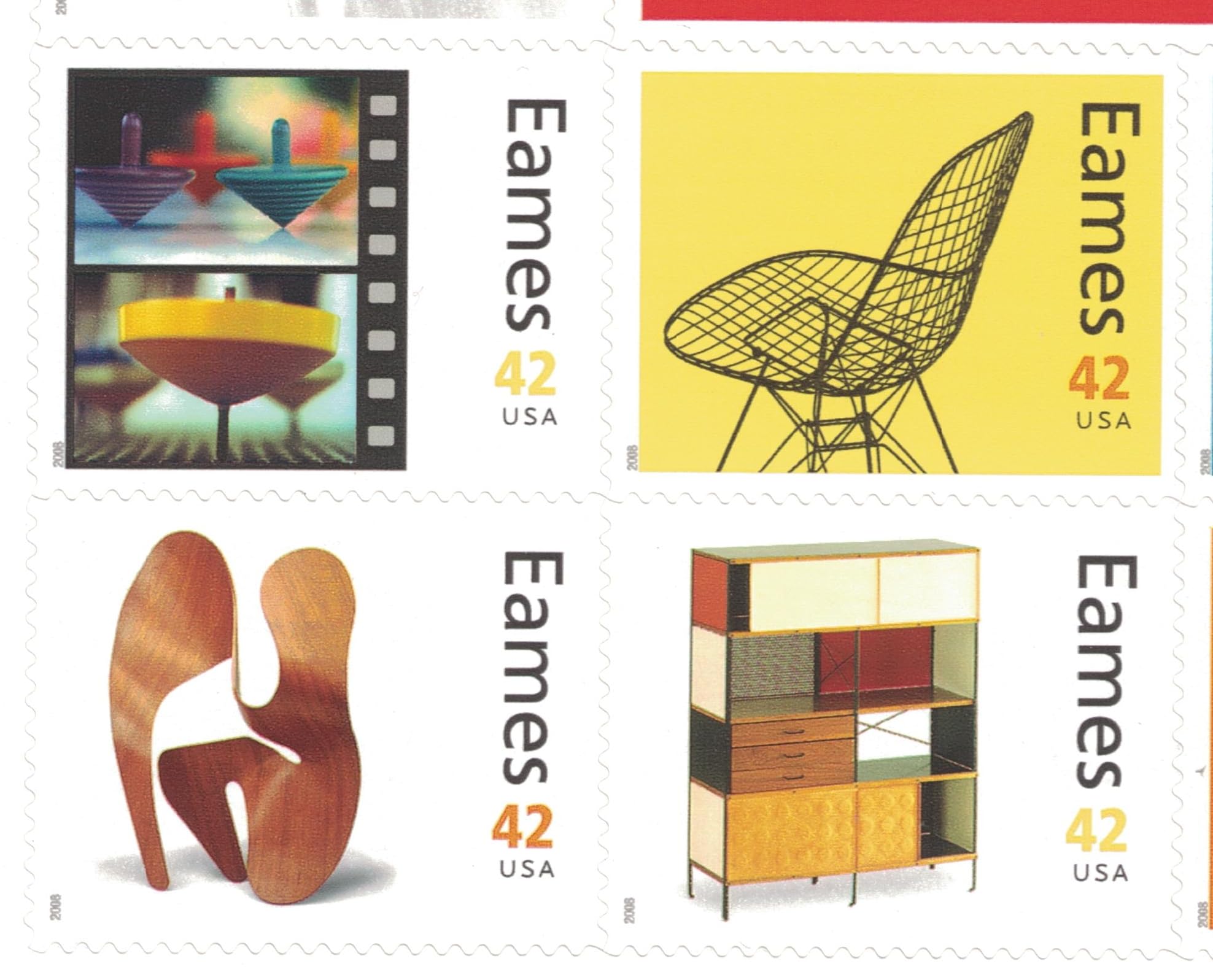 Amazon.com: Charles and Ray Eames Collectible Sheet of Sixteen 42