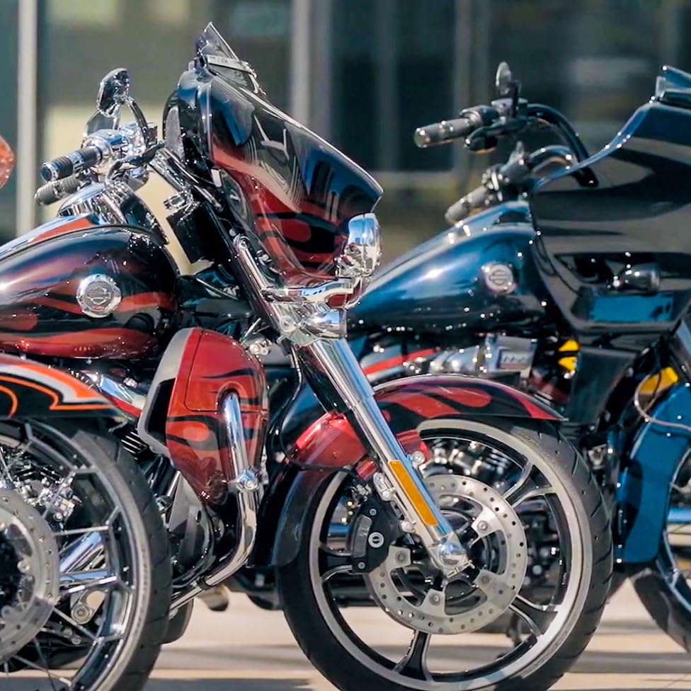 HAPPY-MOTOR Auxiliary Lamp Fog light bracket Turn Signal Light mounts Chrome For Harley Touring Street Electra Glide Road King Flhx Fltr Flhr