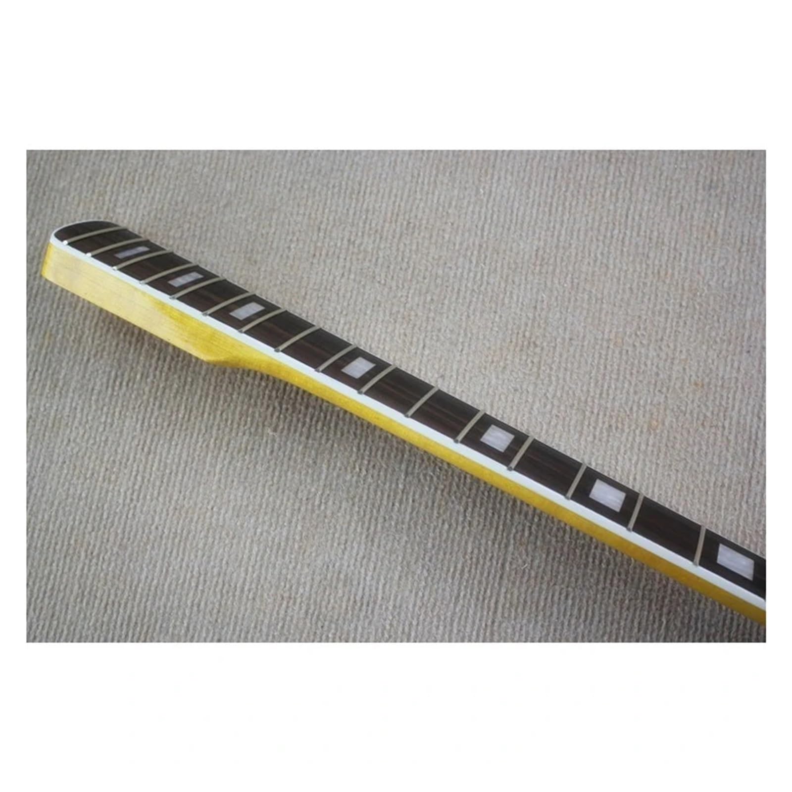20 tasti in acero basso elettrico manico in palissandro fingeboard vernice gialla accessori for strumenti musicali Guitarra