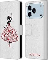 Vista 98 de Head Case Designs Funda de piel con licencia oficial de AC Milan Dream Big Children compatible con Apple iPhone 13 Mini